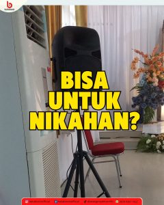 Sewa Speaker Portable untuk Acara Nikahan di Gedung Pertanian Pekanbaru